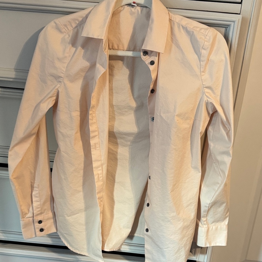Express Cream Button Down Shirt
